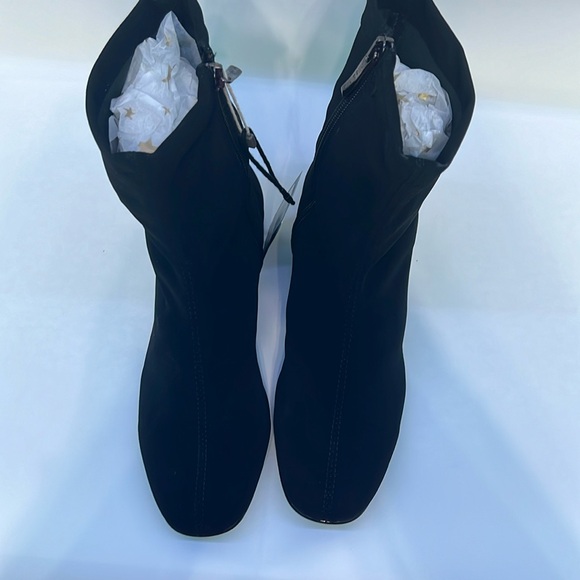 Nila&Nila Elegant Black Stretch Boots for Women EU41/US10 zipper (S-39) - Picture 5 of 16